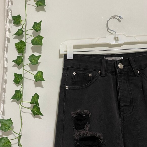 NWT Adika Distressed Boyfriend Jeans - Picture 3 of 7